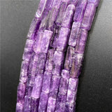 4x13mm Lapis Lazuli Amethysts Crystal Amazonite Spacer Bead