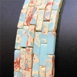 4x13mm Lapis Lazuli Amethysts Crystal Amazonite Spacer Bead
