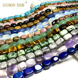 8x12mm Cube Jaspers Agates Lapis Loose Beads for DIY Bracelet