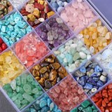 Natural Stone Agates Chips Beads 5-8mm Irregular Malachite Amazonite Opal Quartz