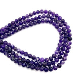 Amethyst Faceted Beads 6mm Fine Crystal DIY Necklace Bracelet Accessory