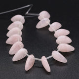 Amethysts Beads Rose Quartz Semi-finished Loose Beads