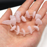 Amethysts Beads Rose Quartz Semi-finished Loose Beads