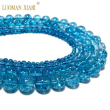 Natural Stone Beads Crystal Spacer Beads Jewelry Making 6/8/10/12mm