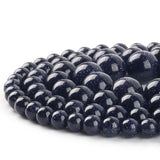 Sand Stone Round Natural Stone Beads 4-12mm