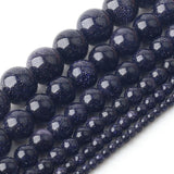 Sand Stone Round Natural Stone Beads 4-12mm