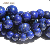 Natural Lapis Lazuli Stone Beads for Jewelry Making 15''