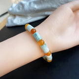 Natural Stone Bracelet Bucket Beads With Crystal Bracelets For Women