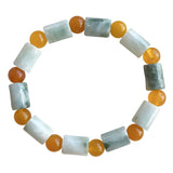 Natural Stone Bracelet Bucket Beads With Crystal Bracelets For Women