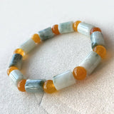 Natural Stone Bracelet Bucket Beads With Crystal Bracelets For Women