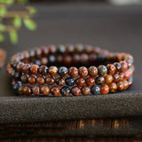 Natural Stone Beads Bracelet for Women Crystal Bracelet Multilayer Jewelry