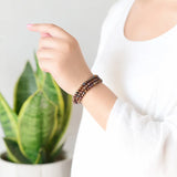 Natural Stone Beads Bracelet for Women Crystal Bracelet Multilayer Jewelry