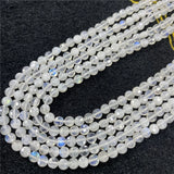 Faceted Tiny Crystal DIY Gem Beads 3.8-4.5mm Natural Stone Coin Beads