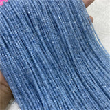 Cube Faceted Natural Stone Beads 2mm Tiny DIY Gem Beads