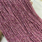Cube Faceted Natural Stone Beads 2mm Tiny DIY Gem Beads