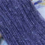 Cube Faceted Natural Stone Beads 2mm Tiny DIY Gem Beads