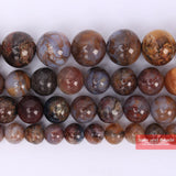 Pietersite Round Loose Beads 6 8 10 MM Pick Size for Jewelry Making
