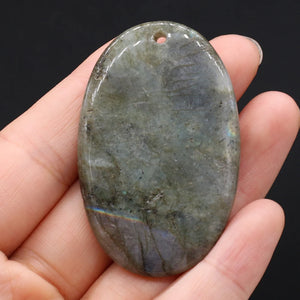 Labradorite Pendant Water Drop Quartz Necklace Making