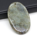 Labradorite Pendant Water Drop Quartz Necklace Making