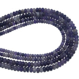 Natural Stone Lapis Lazuli Agates Crystal Amethysts Beads Spacer Rondelle Beads
