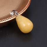 Natural Stone Water Drop Pendants for Jewelry Making