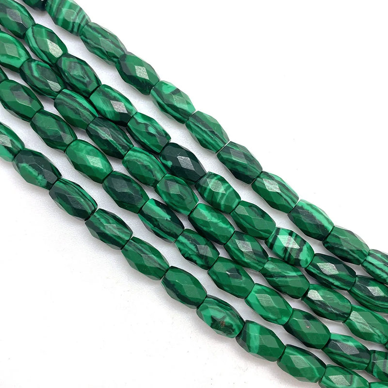 6x9mm Turquoise Agate Green Dongling Bead for DIY Bracelet Necklace