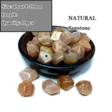 Natural Sunstone Stone Beads for Jewelry Making