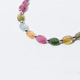 Natural Tourmaline Stone Bracelet Crystal Beads DIY Jewelry