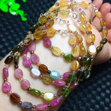 Tourmaline Stone Beads Bracelet for Women DIY Jewelry