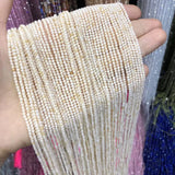 Natural Shell Beaded Round Craft Beads for Jewelry Making DIY