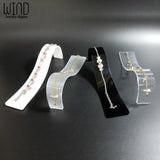 Acrylic Jewelry Display Stand Necklace Organizer Bracelet Case