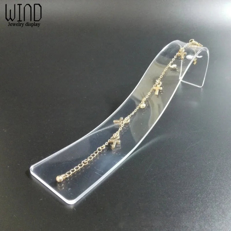Acrylic Jewelry Display Stand Necklace Organizer Bracelet Case