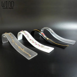Acrylic Jewelry Display Stand Necklace Organizer Bracelet Case
