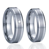 Tungsten Carbide Wedding Ring Set for Couples