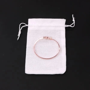 10pcs Jute Bags Jewelry Gift Packing 10x14cm Accept Custom Size