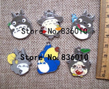 50pcs My Neighbor Totoro Metal Charm Pendants for Jewelry Making