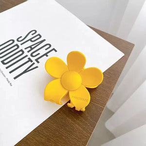 Acetic Acid Hair Clip Claw Frosted Flower Pure Colorful Hair Clip Claw