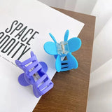 Acetic Acid Hair Clip Claw Frosted Flower Pure Colorful Hair Clip Claw