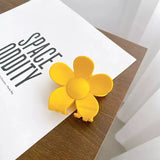 Acetic Acid Hair Clip Claw Frosted Flower Pure Colorful Hair Clip Claw