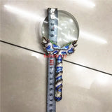 Chinese Cloisonne Dragon Jewelry Magnifier