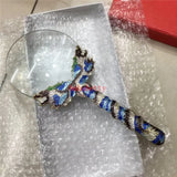 Chinese Cloisonne Dragon Jewelry Magnifier