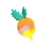 2-Tone Carrot Rabbit Hair Clip Claws for Woman Girls