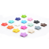 Food Silicone Teething Necklace Beads Jewelry Top Star Loose Beads (45mm)