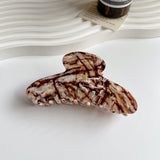 10.5CM Acetic Acid Shark Clip Large Hair Claw for Women Girls