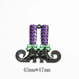 10pcs Enamel Ghost/Witch/Minnie Halloween Pendant for Chunky Kids Necklace