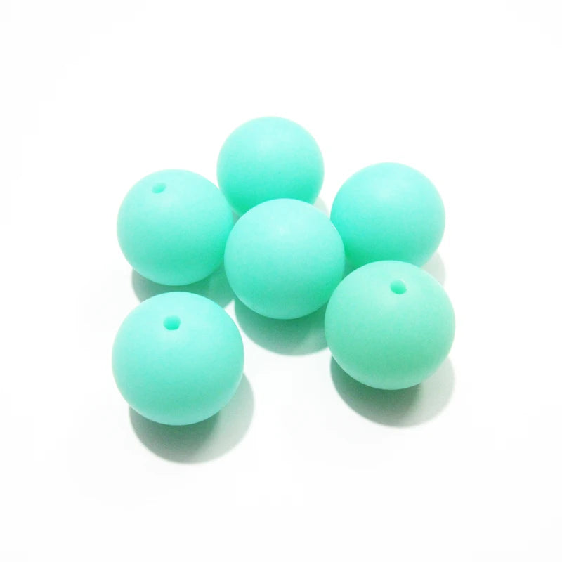 Neon Matte Solid Acrylic Beads for Chunky Kids Necklace