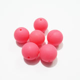 Neon Matte Solid Acrylic Beads for Chunky Kids Necklace