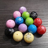 20mm 100pcs/bag Flower Beads Chunky Necklace Jewelry