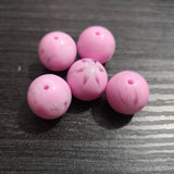 20mm 100pcs/bag Flower Beads Chunky Necklace Jewelry