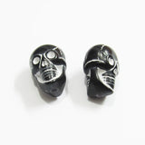 Acrylic Skull Beads for Halloween Jewelry Making